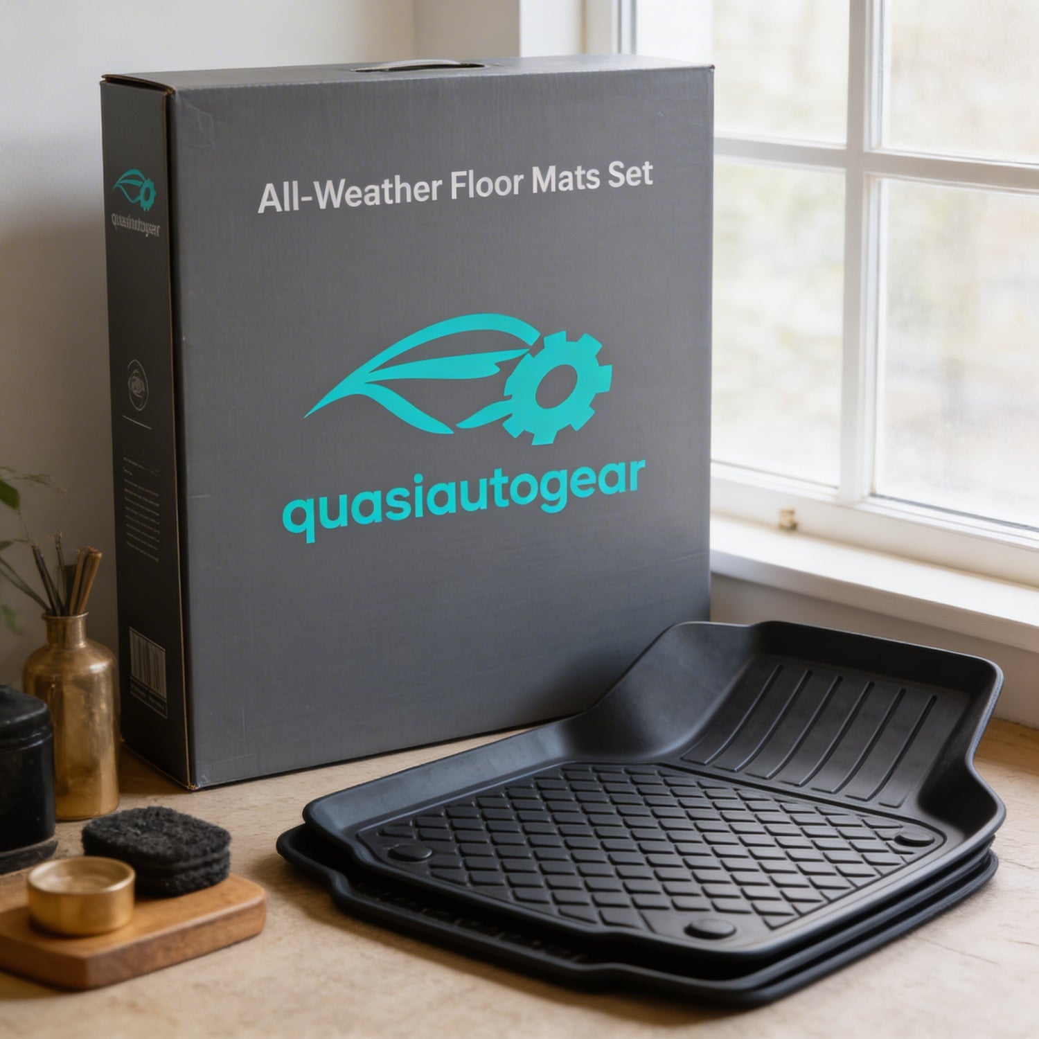 All-Weather Floor Mats Set